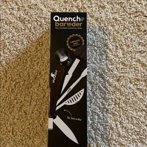 BRAND NEW Quench Bar10der cocktail tool.